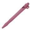 Detectable HD Retractable Pen Lanyard Attachment - Standard Blue Ink (Pack of 50) - Pink