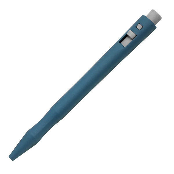 Detectable HD Retractable Pen NO Clip - Gel Blue Ink (Pack of 50)