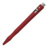 Detectable HD Retractable Pen NO Clip - Gel Black Ink (Pack of 50) - Red