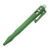Detectable HD Retractable Pen with Clip - Gel Blue Ink (Pack of 50) - Green
