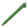 Detectable HD Retractable Pen Lanyard Attachment - Gel Blue Ink (Pack of 50) - Green