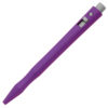 Detectable HD Retractable Pen NO Clip - Gel Black Ink (Pack of 50) - Purple