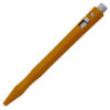 Detectable HD Retractable Pen NO Clip - Gel Blue Ink (Pack of 50) - Orange
