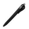 Detectable Elephant Retractable Pen with Clip - Gel Black Ink (Pack of 50) - Black