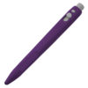 Detectable Elephant Retractable Pen NO Clip - Gel Black Ink (Pack of 50) - Purple