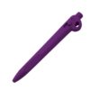 Detectable Elephant Retractable Pen Lanyard Attachment - Standard Black Ink (Pack of 50) - Purple