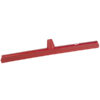 24" Antimicrobial, One Piece Overmolded Squeegee - Red