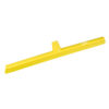 24" Antimicrobial, One Piece Overmolded Squeegee - Yellow