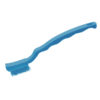 7" Detail Brush, Medium Stiff Bristles - Blue