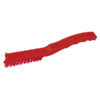 9" Detail Brush, Stiff Bristles - Red
