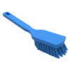 9" Economy Utility Hand Brush, Stiff Bristles - Blue