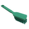 9" Economy Utility Hand Brush, Stiff Bristles - Green