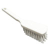 9" Economy Utility Hand Brush, Stiff Bristles - White