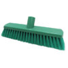 11" Economy Broom, Soft Bristles - Green