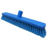 15" Economy Broom, Soft Bristles - Blue