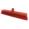 15" Economy Broom, Soft Bristles - Red