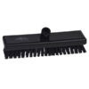 12" Scrub Brush, Stiff Bristles - Black