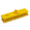 12" Scrub Brush, Stiff Bristles - Yellow