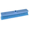 18" Floor Broom, Medium Stiff Bristles - Blue
