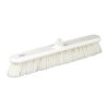 24" Floor Broom, Medium Stiff Bristles - White