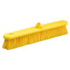 24" Floor Broom, Medium Stiff Bristles - Yellow