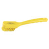 10" Utility and Sink Brush, Medium Stiff Bristles - Yellow