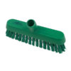 9" Scrub Brush, Stiff Bristles - Green