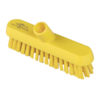 9" Scrub Brush, Stiff Bristles - Yellow