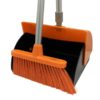 Lobby Dustpan and Broom Set - Orange
