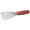 3" Stainless Steel Hand Scraper - Red