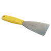 3" Stainless Steel Hand Scraper - Yellow