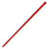 55'' One Piece Polypropylene Handle - Red