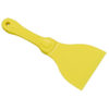4" Plastic Hand Scraper - Yellow