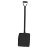 46" D-Grip Plastic Shovel - Black