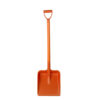 46" D-Grip Plastic Shovel - Orange