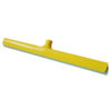 24" Heavy Duty Double Blade Squeegee - Yellow