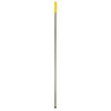 53" Stainless Steel Handle - Yellow