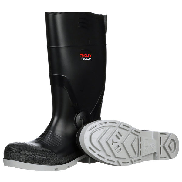 Pulsar Plain Toe PVC Boot with Chevron-Plus Outsole