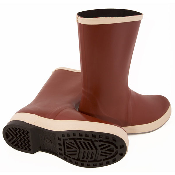 12.5" Pylon Neoprene Plain Toe Boot with Chevron Outsole