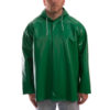 Green Safetyflex Jacket with Attached Hood