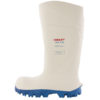 White Steplite X Steel Toe Boot with Cleated Outsole - 4
