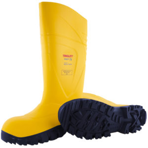 Yellow Steplite X Steel Toe Boot with Cleated Outsole