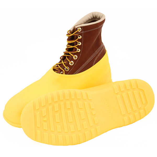 Yellow Workbrute Plain Toe PVC Overshoe