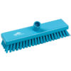 12" Antimicrobial & Resin-Set DRS Scrub Brush, Stiff Bristles - Blue