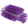 8.5" Antimicrobial & Resin-Set DRS Kettle Brush, Stiff Bristles - Purple