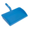 12" Antimicrobial Durable Dustpan - Blue