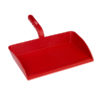 12" Antimicrobial Durable Dustpan - Red