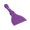 4" Antimicrobial Plastic Hand Scraper - Purple