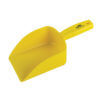 22 oz Antimicrobial Plastic Scoop (Pack of 6) - Yellow