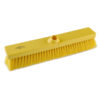 18" Resin-Set DRS Floor Broom, Medium Stiff Bristles - Yellow